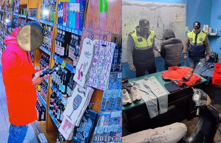 Fue detenido por lesionar a una mujer en un intento de robo