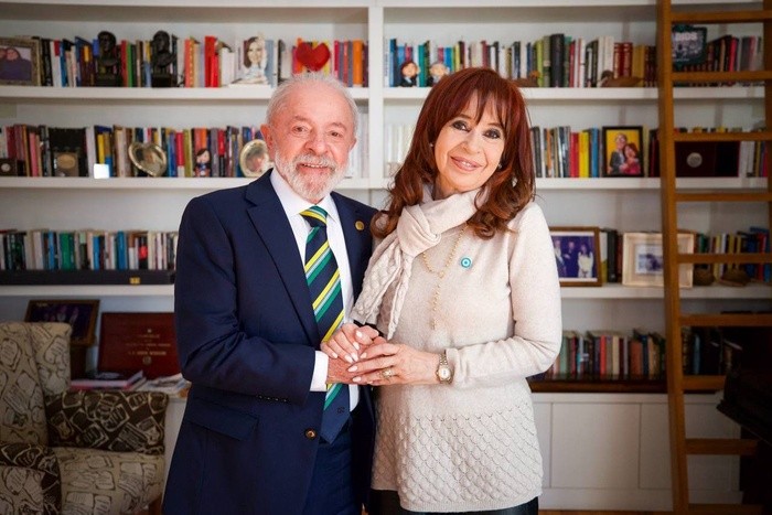 "Fue un acto político de solidaridad": Cristina habló de la visita de Lula