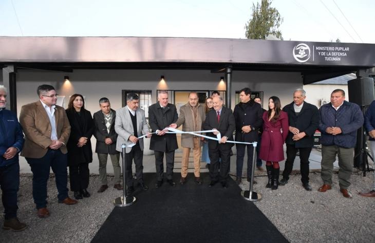 Jaldo dejó inaugurada una nueva oficina de atención primaria jurídica en Burruyacu