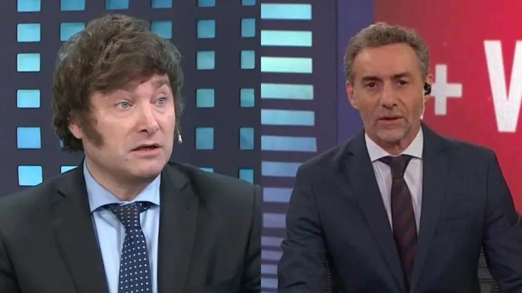 Milei estuvo con Majul y cuestionó a los gobernadores 