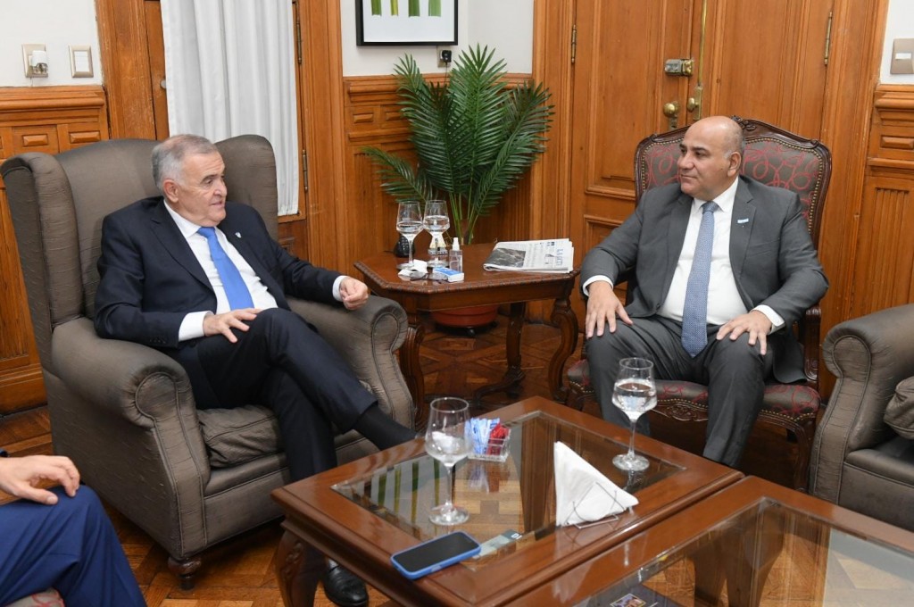 Jaldo se reunió con Manzur: 