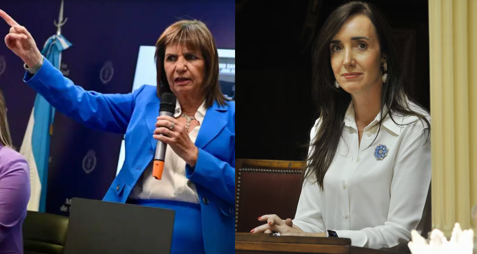 Bullrich apuntó contra Villarruel y la Vicepresidente le contestó