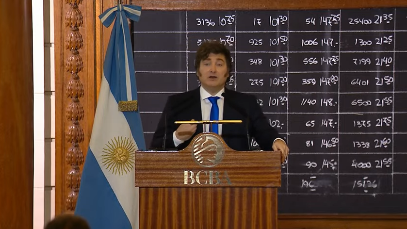 Milei tras la votación en el Senado: 
