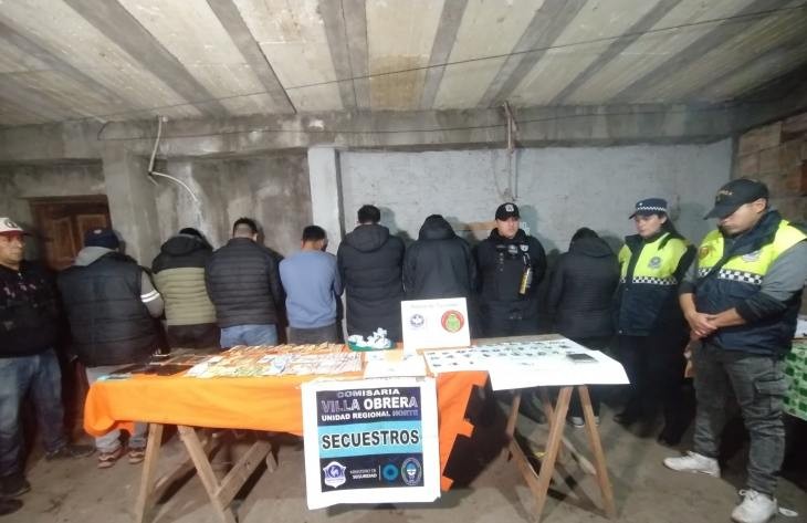 Narcomenudeo en Tafí Viejo: secuestra cocaína y aprehende a una pareja