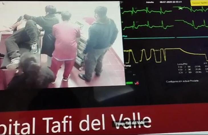 Gracias al Programa de Emergencia Cardiovascular un hombre de 57 años se salvó