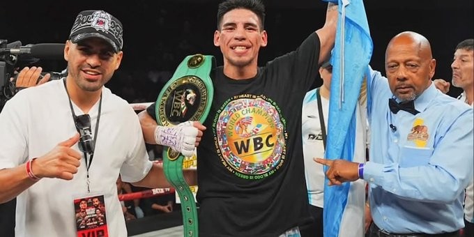 El argentino, Bebu Verón ganó el título Continental Latino de box