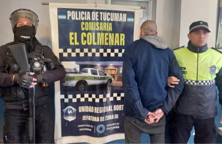 La Policía logró recapturar a uno de los evadidos de El Colmenar