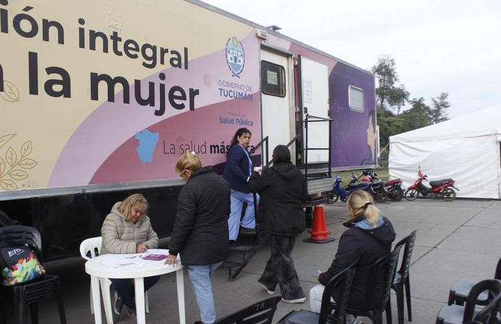 Los tráileres de Salud visitan esta semana el Barrio Barrancas del Salí