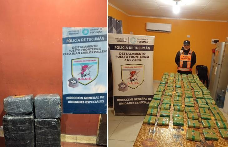 Operativo Lapacho: decomisan 70 kilos de hojas de coca