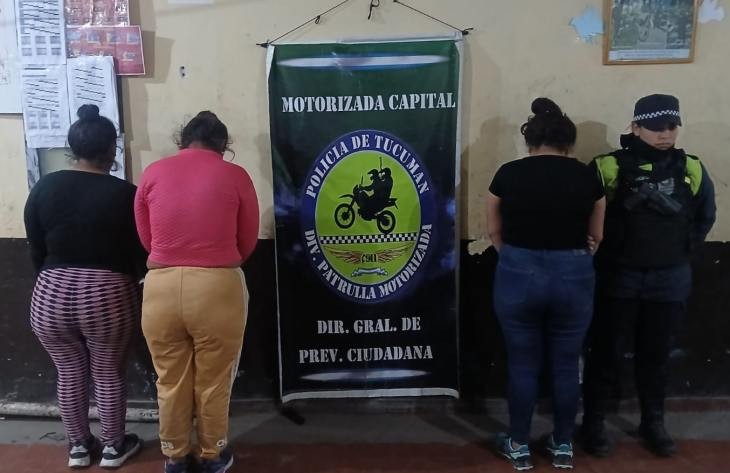 Una persona herida y tres mujeres fueron arrestadas por el uso de arma blanca en un conflicto vecinal