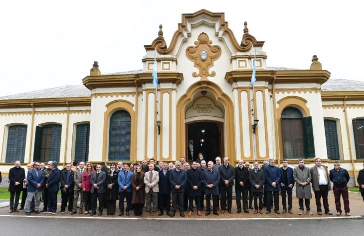 Jaldo encabezó la conmemoración del 116° aniversario de la Estación Obispo Colombres