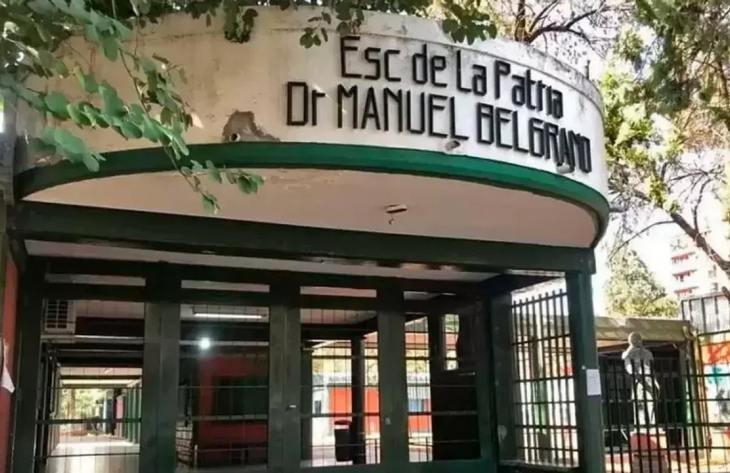 Aclaran que no hay riesgo edilicio en la Escuela de la Patria Manuel Belgrano