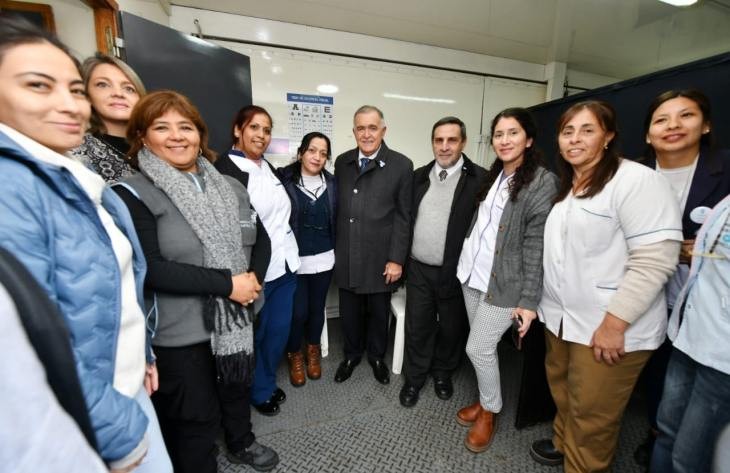 Barrio Ampliación Presidente Perón: Jaldo visitó el Operativo "La Salud Más Cerca"