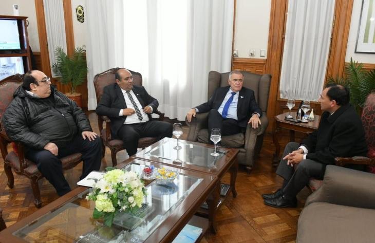 Jaldo y autoridades municipales de Trancas evaluaron el desarrollo de obras comunitarias