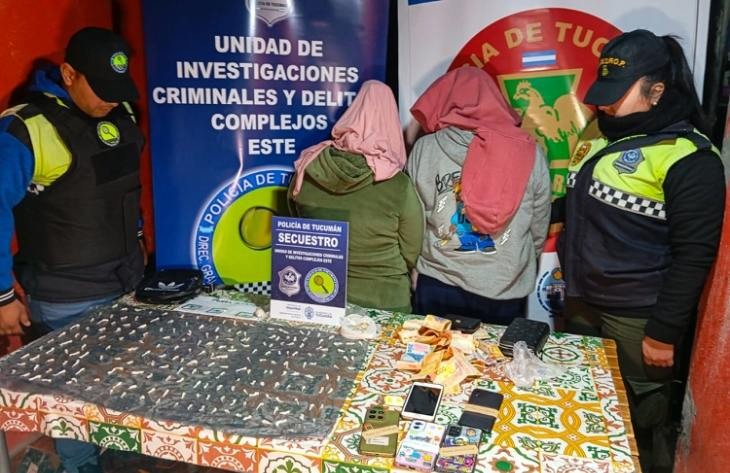 Tres allanamientos: secuestran droga y cuatro aprehendidas