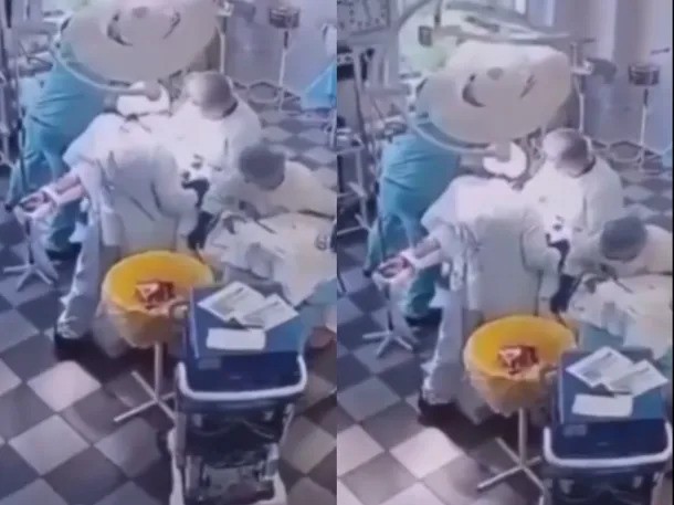 Rusia: amor a su profesión a pesar de que la tierra se movía, cirujanos continuaron operando a un paciente oncológico
