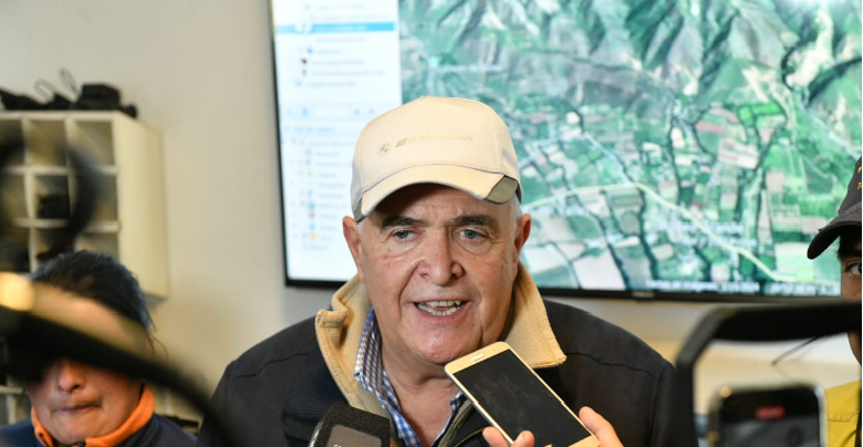 El Gobernador destacó la labor de brigadistas que controlaron el fuego