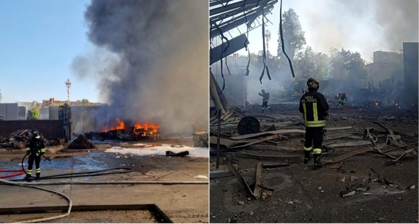 Roma: explosión en una gasolinera deja varios heridos, dos en grave estado