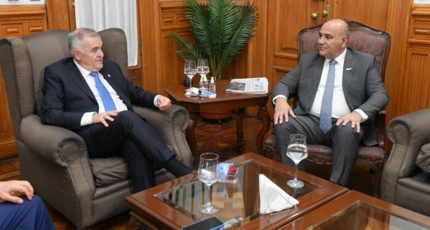 Jaldo se reunió con Manzur: 