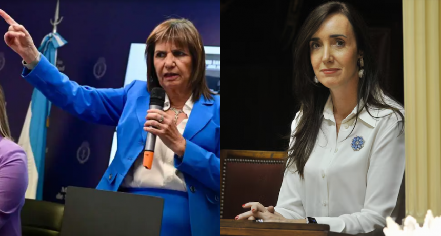 Bullrich apuntó contra Villarruel y la Vicepresidenta le contestó