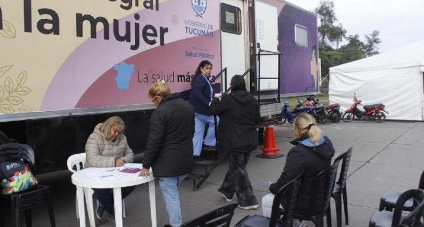 Los tráileres de Salud visitan esta semana el Barrio Barrancas del Salí
