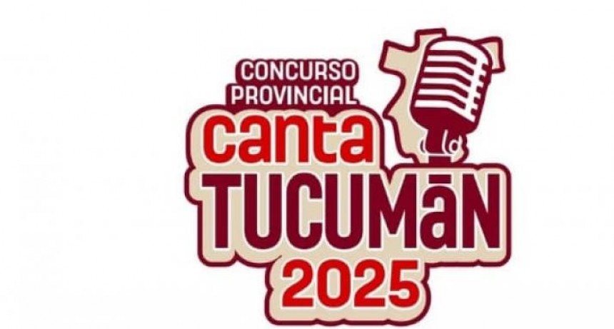Se lanza “Canta Tucumán”, el concurso provincial de canto folklórico para jóvenes