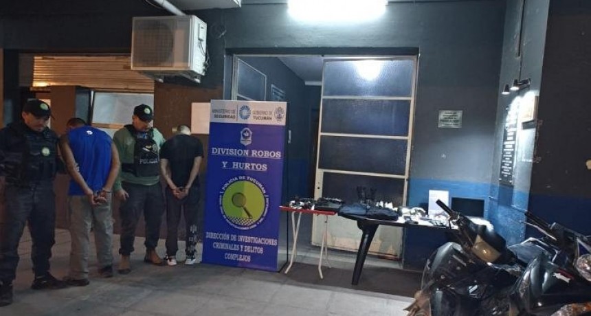 Detienen al líder de una peligrosa banda delictiva dedicada a “entraderas” e identifican a sus posibles
