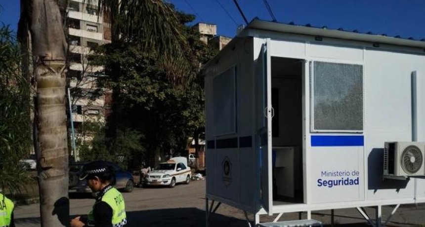 Continúa el emplazamiento de garitas en diferentes puntos de la Capital
