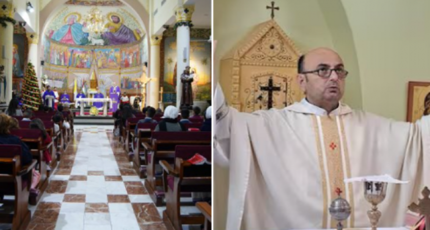 Bombardearon la única iglesia católica de Gaza, donde hay un párroco argentino