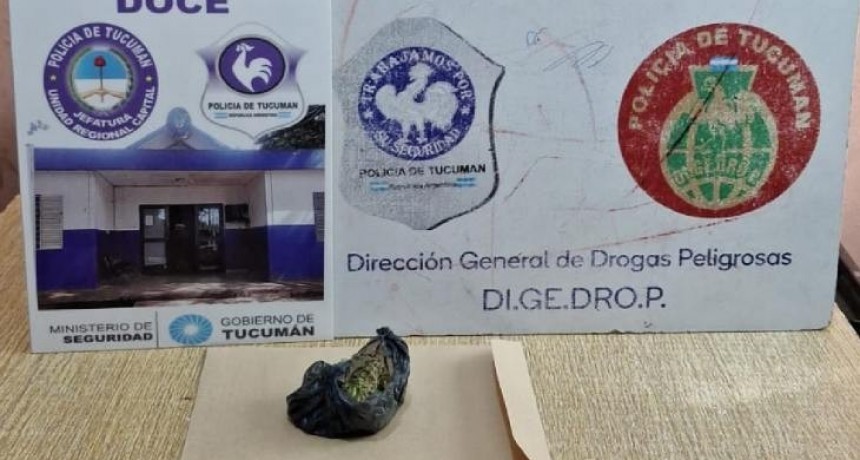 Frustraron el ingreso de marihuana en la Comisaría Doce