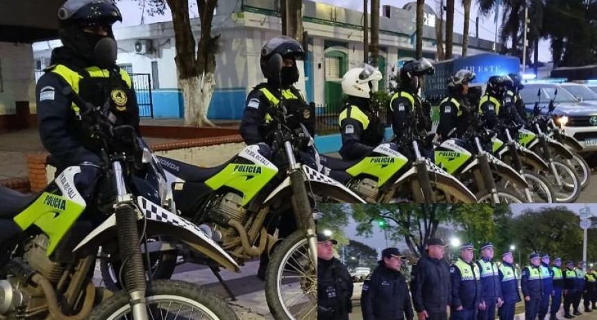 La Unidad Regional Este y un intenso operativo preventivo