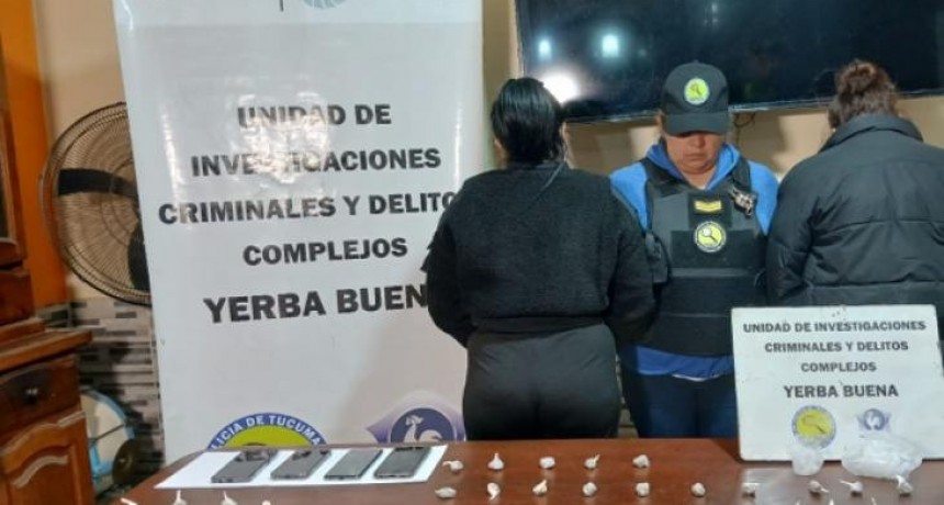 Barrio Juan XXIII: Decomisan estupefacientes y detienen a dos sospechosas