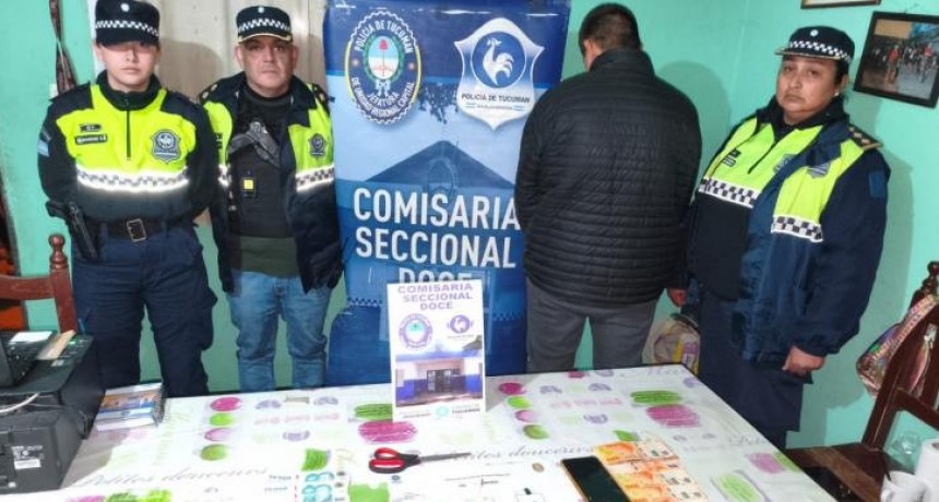 La policía mediante allanamientos realizados, en Yerba Buena encontró drogas y armas 