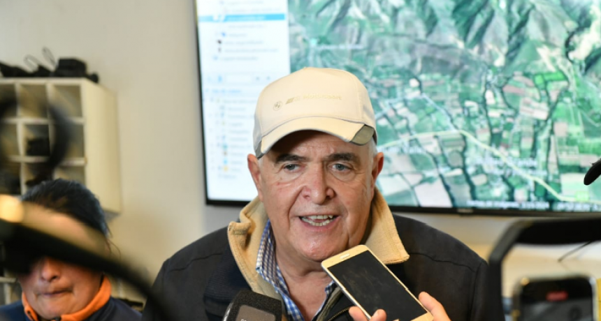 El Gobernador destacó la labor de brigadistas que controlaron el fuego
