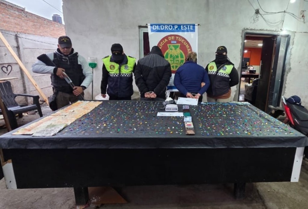 Un kiosco de drogas fue desactivado en La Florida