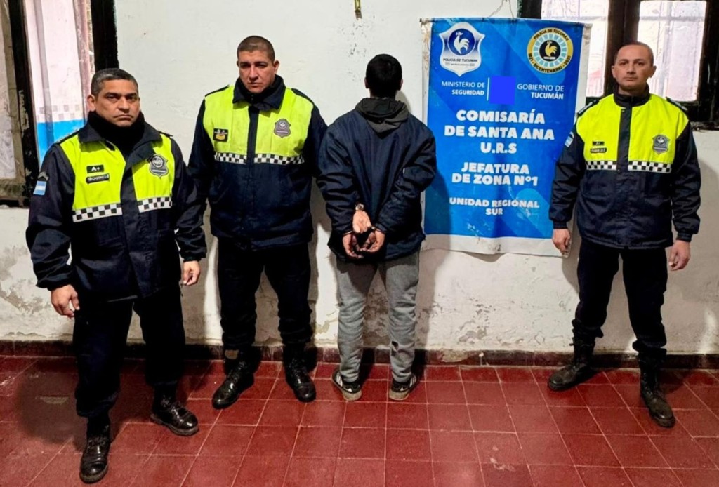 Cay&oacute; preso "Cara de Pato": ten&iacute;a pedido de detenci&oacute;n
