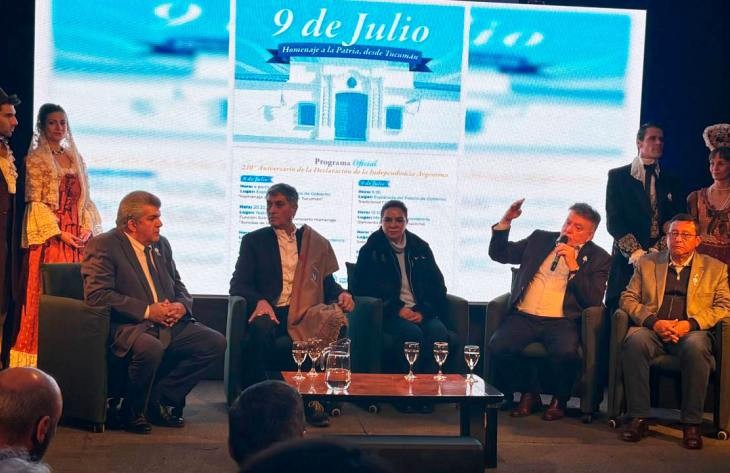 Tucum&aacute;n present&oacute; en Buenos Aires la agenda oficial por el 210&deg; Aniversario de la Independencia