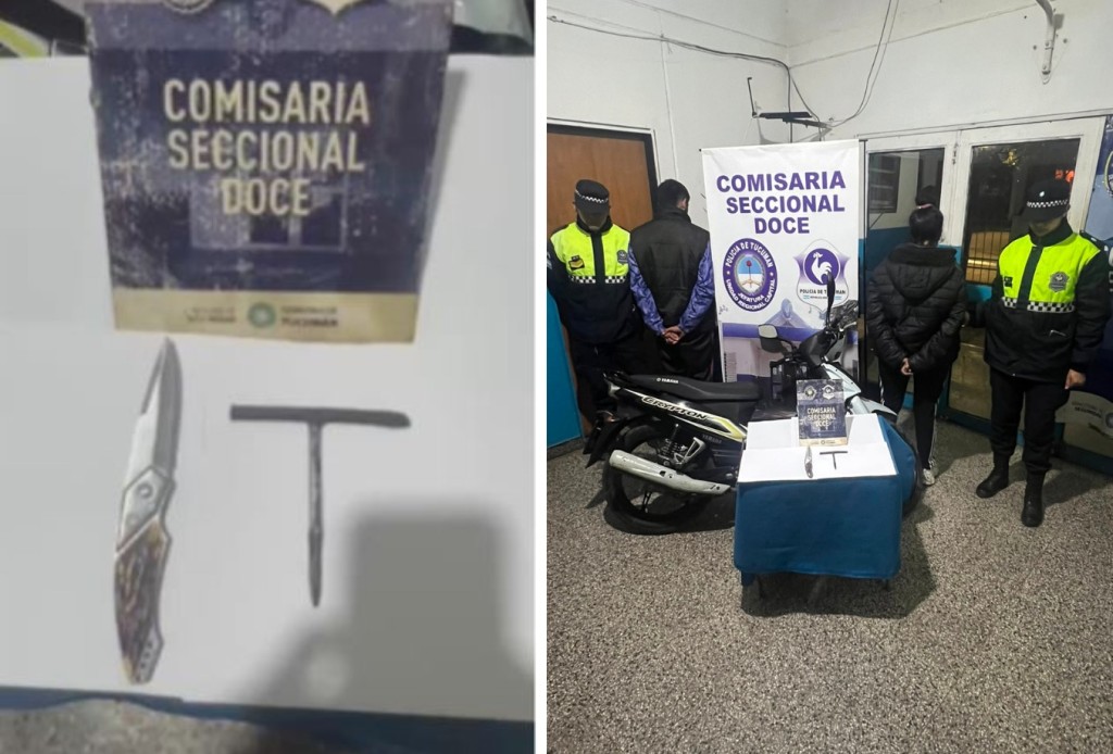 La Polic&iacute;a apres&oacute; a una pareja que llevaba elementos para forzar cerraduras