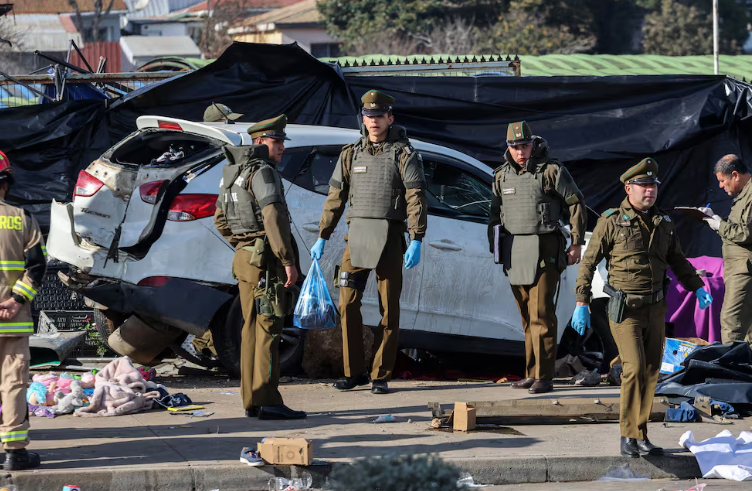 Un militar atropella y mata a seis personas en una feria en Vi&ntilde;a del Mar