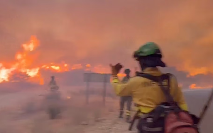 Espa&ntilde;a: el fuego arrasa 4.500 hect&aacute;reas en Zaragoza y deja 500 evacuados