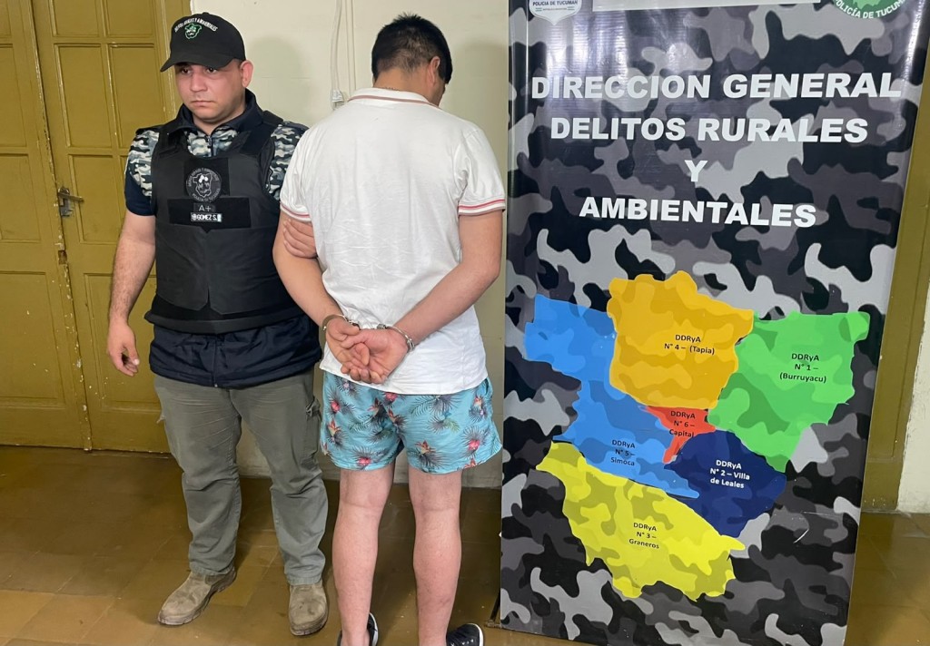 La Polic&iacute;a captur&oacute; a un pr&oacute;fugo de la Justicia en Burruyac&uacute;