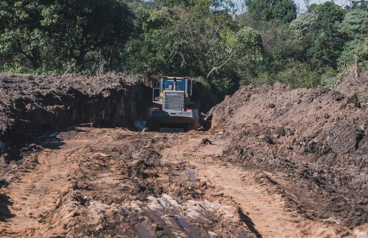 Avanza la primera etapa de intervenci&oacute;n en el Arroyo Nueva Esperanza