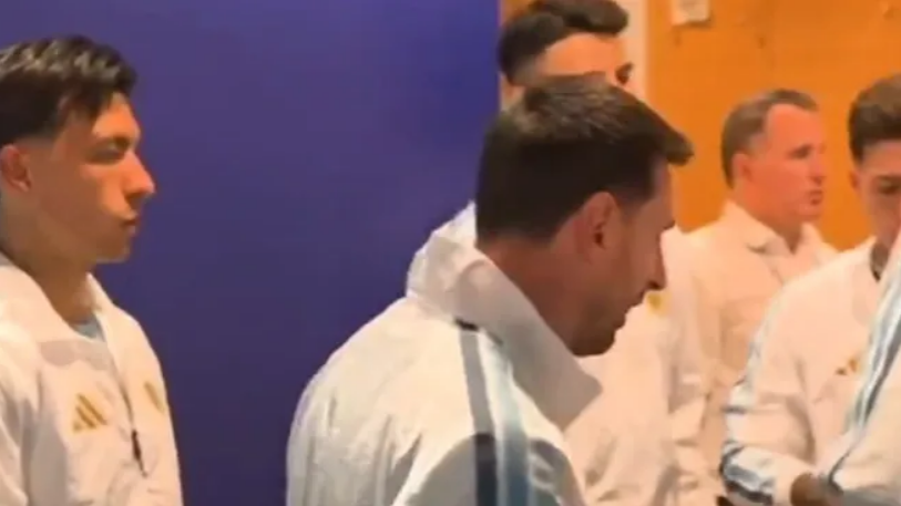 &iquest;Qu&eacute; pas&oacute; en el vestuario de la Selecci&oacute;n Argentina antes de la final? 
