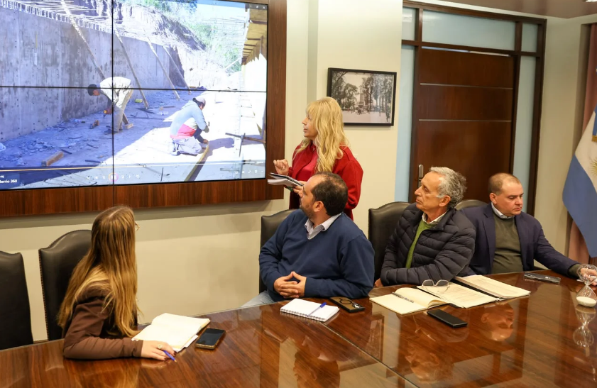 Rossana Chahla evalu&oacute; el avance de obras hidr&aacute;ulicas y acelera un plan de prevenci&oacute;n de inundaciones