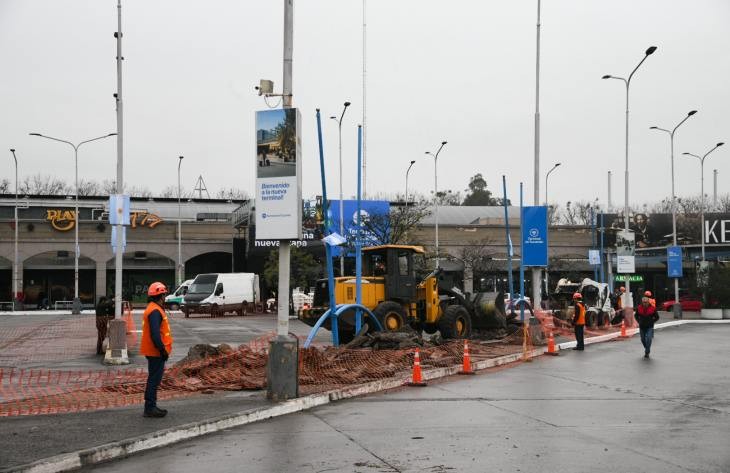 Comienza una nueva etapa con obras en la Terminal de &Oacute;mnibus 