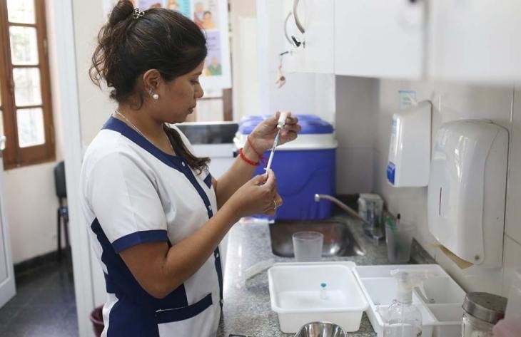Nueva jornada de vacunaci&oacute;n contra la Gripe en el Vacunatorio de la Familia