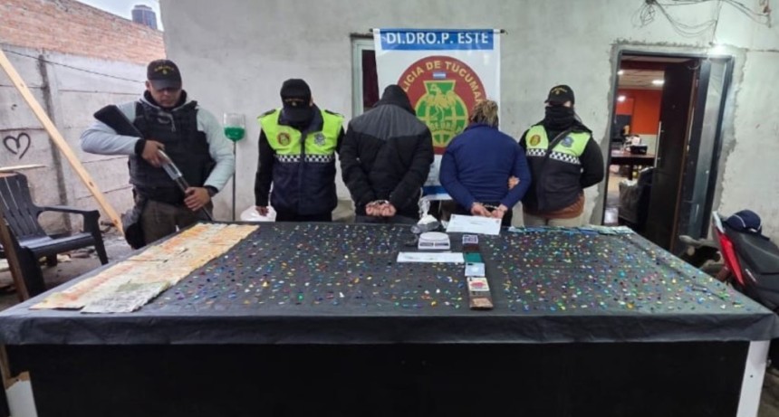Un kiosco de drogas fue desactivado en La Florida