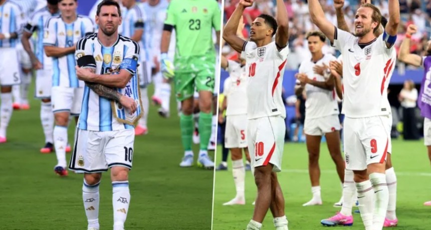 Messi habl&oacute; sobre el cruce Argentina vs. Inglaterra: 