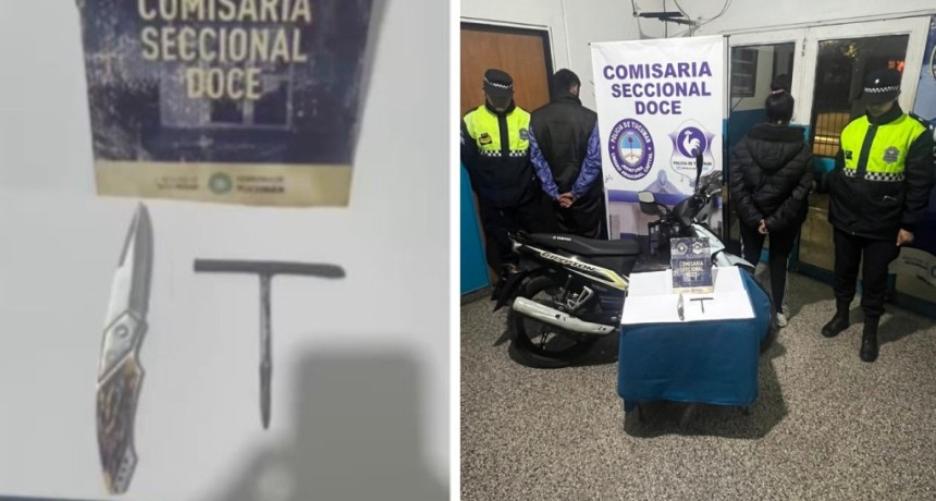 La Polic&iacute;a apres&oacute; a una pareja que llevaba elementos para forzar cerraduras