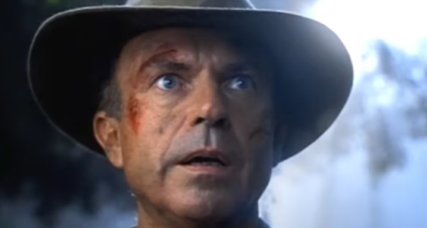 Muri&oacute; Sam Neill, estrella de Jurassic Park